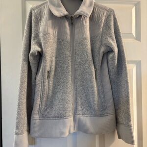 Marmot Women's Light Gray Mixed‎ Media Jacket